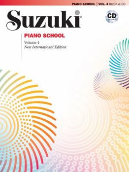 Paperback Suzuki Piano School, Vol 4: Book & CD Book