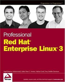 Paperback Professional Red Hat Enterprise Linux 3 Book