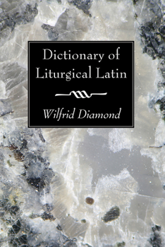 Paperback Dictionary of Liturgical Latin Book