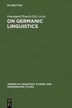 Hardcover On Germanic Linguistics Book