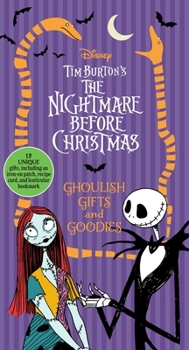 Paperback Disney Tim Burton's Nightmare Before Christmas: Ghoulish Gifts and Goodies Book