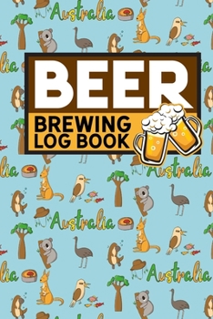Paperback Beer Brewing Log Book