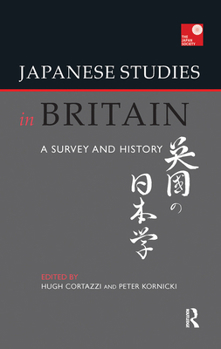 Hardcover Japanese Studies in Britain: A Survey and History Book