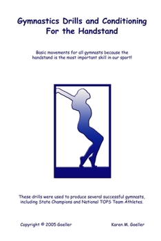 Paperback Gymnastics Drills and Conditioning for the Handstand Book