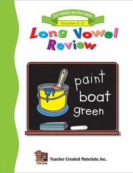 Paperback Long Vowel Review Workbook Book