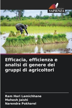 Paperback Efficacia, efficienza e analisi di genere dei gruppi di agricoltori [Italian] Book