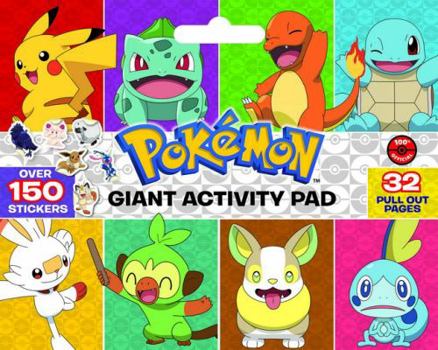 Paperback PokeMon: Giant Activity Pad (Pokemon) Book