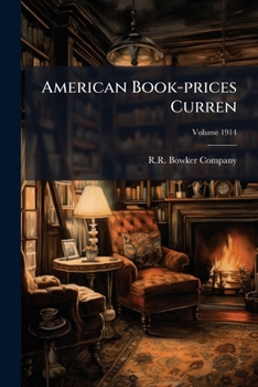 Paperback American book-prices curren, Volume 1914 Book