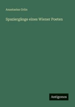 Paperback Spaziergänge eines Wiener Poeten [German] Book
