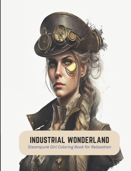 Paperback Industrial Wonderland: Steampunk Girl Coloring Book for Relaxation Book