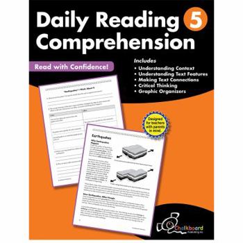 Paperback Daily Reading Comprehension Grade 5 Book
