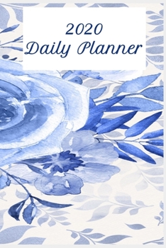Paperback 2020 Daily Planner: Daily Calendar Checklist Notebook with Top Priorities and Time Slots Book