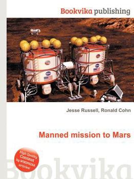 Paperback Manned Mission to Mars Book