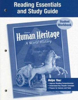Paperback Human Heritage, Reading Essentials and Study Guide, Workbook Book