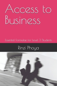 Paperback Access to Business: Essential Formulae for Level 3 Students Book