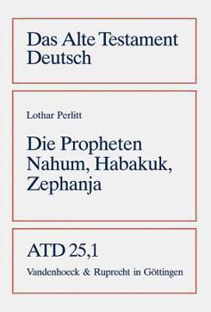 Paperback Die Propheten Nahum, Habakuk, Zephanja [German] Book