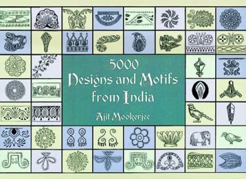 Paperback 5000 Designs and Motifs from India Book