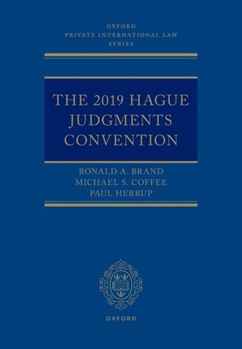 Hardcover The 2019 Hague Judgments Convention Book