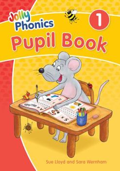 Paperback Jolly Phonics Pupil Book 1: In Precursive Letters (British English Edition) Book