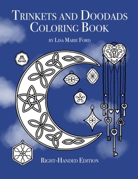 Paperback Trinkets and Doodads Coloring Book Right-Handed Edition Book