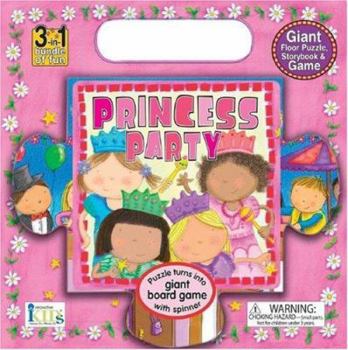 Hardcover My Giant Floor Puzzle: Princess Party Book