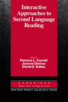 Paperback Interactive Approaches to Second Language Reading Book