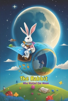 Paperback The Rabbit Who Visited the Moon: Kids Bedtime Story Books Book
