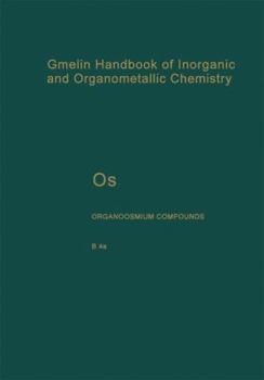 Paperback OS Organoosmium Compounds Book