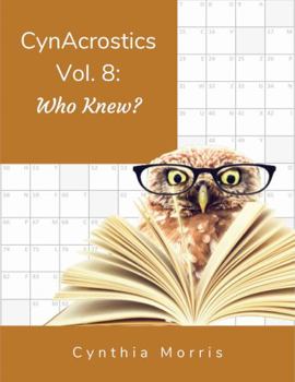 Paperback CynAcrostics Volume 8: Who Knew? Book