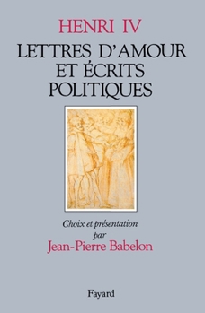 Paperback Lettres d'amour et écrits politiques [French] Book