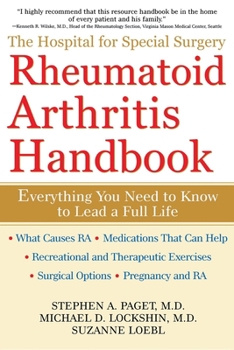 Paperback The Hospital for Special Surgery Rheumatoid Arthritis Handbook Book