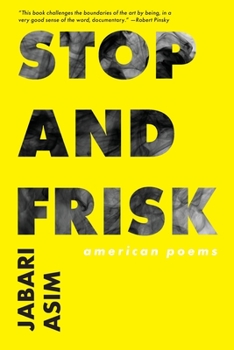 Paperback Stop and Frisk: American Poems Book