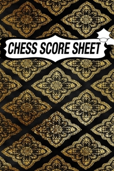 Chess Score Sheet: chess Game Record Keeper Book, Chess Score Card, Chess Writing Notebook, Chess Score Pads, Chess Score Notebook, Chess Games Scorebook, Perfect Scorebook for Scorekeeping