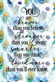 Paperback My Sermon Notes Journal: You Are Braver Than You Believe - 100 Days to Record, Remember, and Reflect - Scripture Notebook - Prayer Requests - B Book