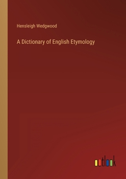 Paperback A Dictionary of English Etymology Book