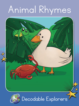 Paperback Animal Rhymes: Skills Set 5 (Red Rocket ™ Readers Decodable Explorers) Book