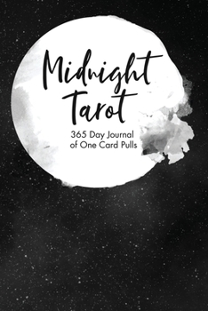 Paperback Midnight Tarot: 365 Days of One Card Pulls: Journal Book