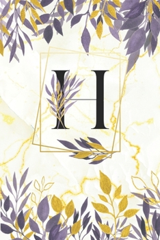 Paperback H: Daily Planner - Letterr H Monogram Planner - Great Letter H Gift Book