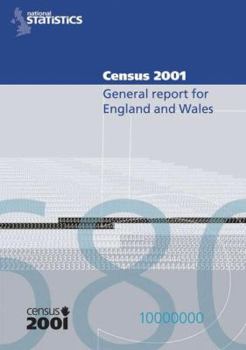 Paperback Census 2001: General Report for England and Wales Book