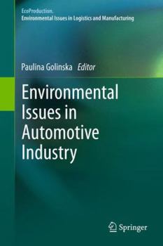 Hardcover Environmental Issues in Automotive Industry Book