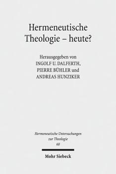 Paperback Hermeneutische Theologie - Heute? [German] Book