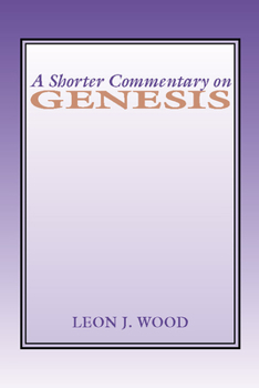 Paperback A Shorter Commentary on Genesis Book