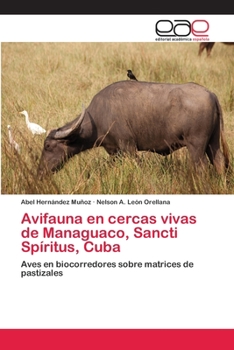 Paperback Avifauna en cercas vivas de Managuaco, Sancti Spíritus, Cuba [Spanish] Book