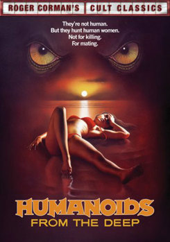 DVD Humanoids From The Deep Book