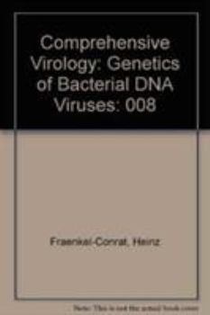 Hardcover Comprehensive Virology: Genetics of Bacterial DNA Viruses Book