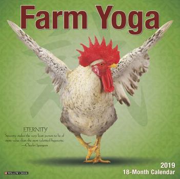 Calendar Farm Yoga 2019 Wall Calendar Book