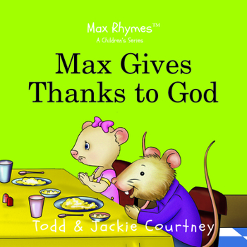 Board book Max Gives Thanks to God Book