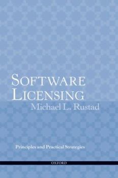 Paperback Software Licensing: Principles and Practical Strategies Book