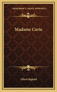Hardcover Madame Curie Book