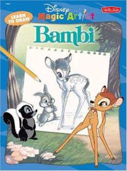 Paperback Learn to Draw Bambi Book